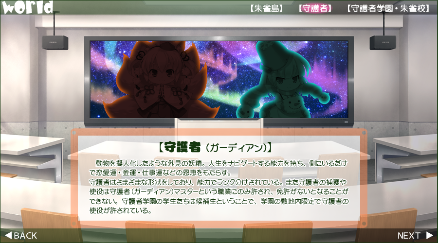SkyFish 『Guardian☆Place~ドエスな妹と3人の嫁~』サイトページ 世界観【守護者(ガーディアン)】 SkyFish 『Guardian☆Place~ドエスな妹と3人の嫁~』サイトページ 世界観【守護者(ガーディアン)】